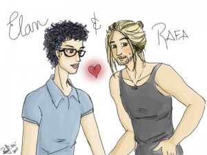 Elan y Rafa_fanart